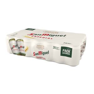 Imagen de SAN MIGUEL PREMIUM ESPECIAL Cervezas pack 28 uds. x 33 cl.