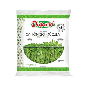 Canónigo y rúcula DIQUESÍ Bolsa 100 g.