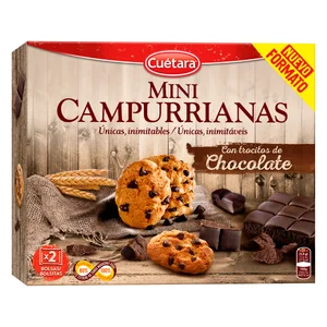 CUETARA Galletas de pepitas de chocolate 320 gr.