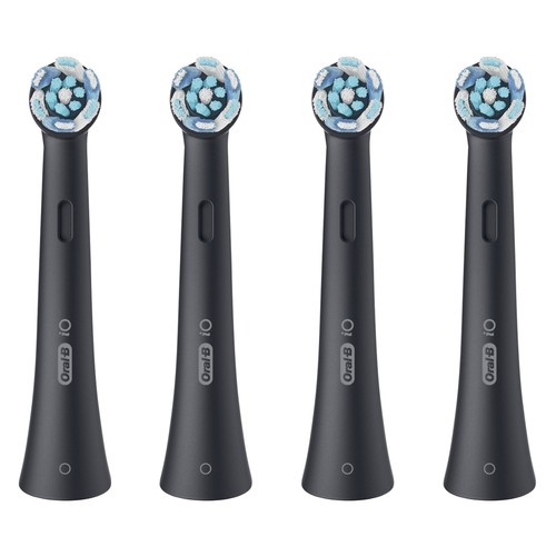ORAL-B Io ultimate clean Pack de 4 recambios de cepillo de dientes eléctrico Braun.