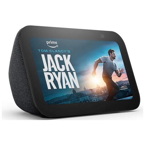 Asistente de voz inteligente Echo Show 5, 3.ª generación, Pantalla táctil de 5.5“, Alexa, color antracita AMAZON.
