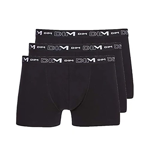 Pack 3 boxer DIM, color negro, talla XL
