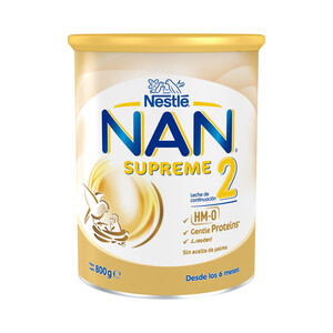 NAN Leche en polvo de continuación, a partir de 6 meses NAN Supreme pro 2 800 g.