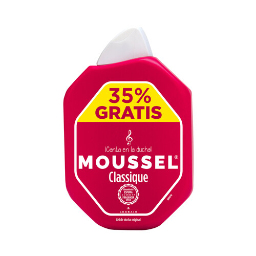 MOUSSEL Gel de baño o ducha con pH neutro MOUSSEL Classique 900 ml.