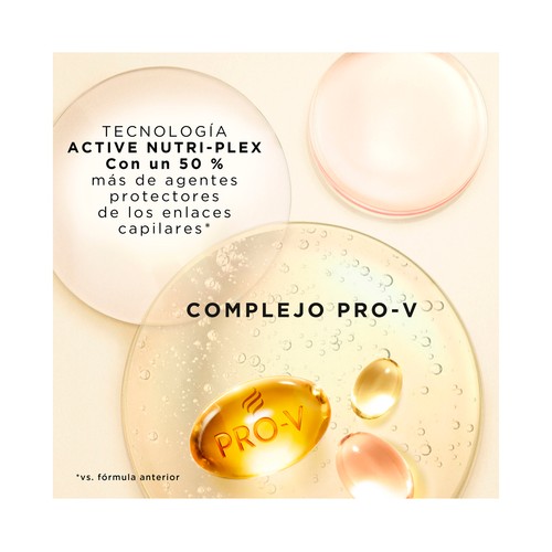 PANTENE Pro-v repara & protege Champú fortificante para cabellos débiles y dañados 2 x 325 ml.