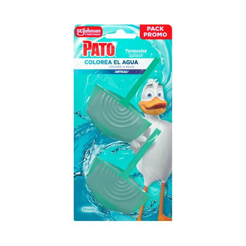 PATO Pastilla WC antical Agua turquesa - 2uds.