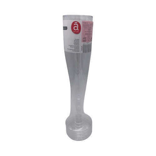 Set de 4 copas reutilizables fabricadas en plástico, ACTUEL