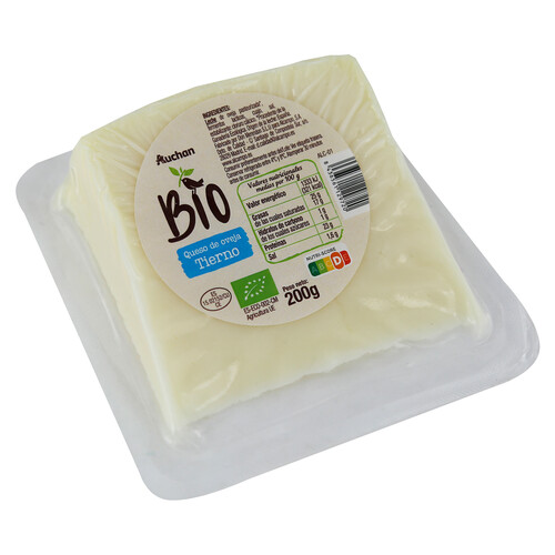 Queso de oveja tierno ecológico ALCAMPO ECOLÓGICO 200 g.