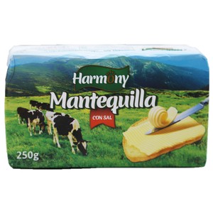 Pastilla de mantequilla con sal 250 g.
