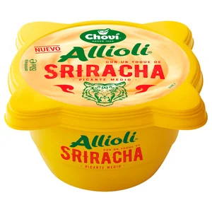 CHOVI Allioli con un toque de Sriracha (picante medio) 150 ml.