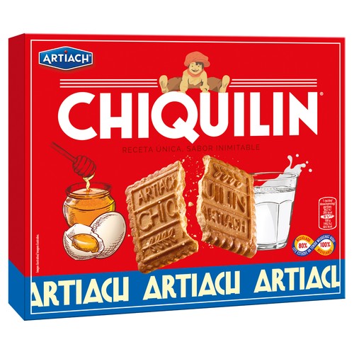 CHIQUILÍN de Artiach Galletas tostadas 525 g.