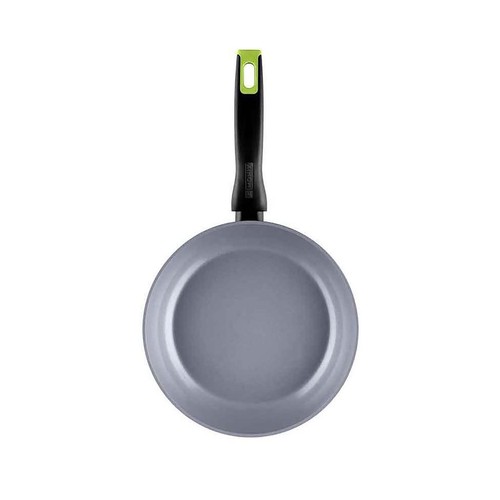Wok 28cm, aluminio forjado, antiadherente cerámico, apta para inducción, MONIX Eco Nature.
