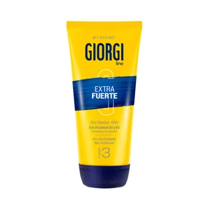 GIORGI Extrafuerte Gel fijador de cabello (fijación 3) hasta 48 horas 170 ml.