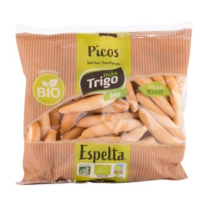 Imagen de MÁS TRIGO Picos camperos de espelta bio MÁS TRIGO 150 g.