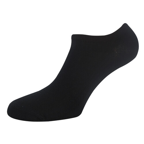 Pack de 3 pares de calcetines tobilleros para hombre, POMPEA, color negro, talla 47/49.