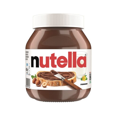 NUTELLA Crema de cacao y avellanas 600 g.