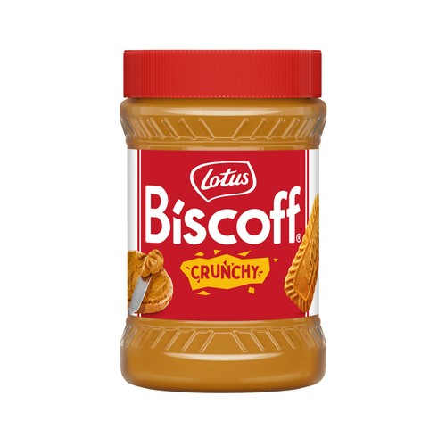 Imagen de Crema para untar de galleta caramelizada crujiente LOTUS Biscoff 380 g.