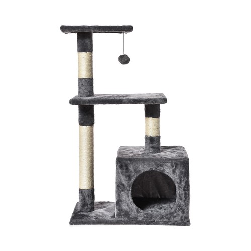PRODUCTO ALCAMPO Rascador para gatos con forma de arbol (50 x 30 x 85 cm.).