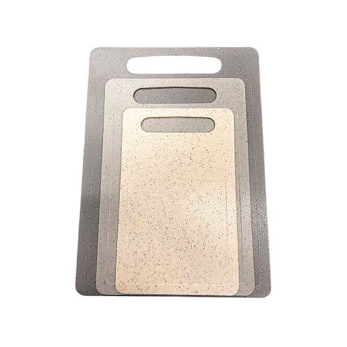 Set de 3 tablas de cortar de plástico, ALCAMPO.
