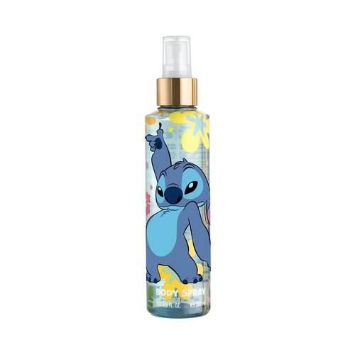 STITCH Colonia infantil corporal con vaporizador en spray 200 ml.