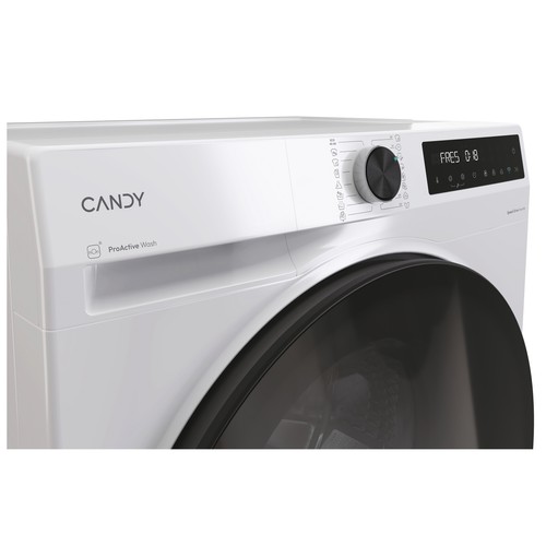 Lavadora CANDY BP 410BL8-S 10KG, clasificación energética: A, 1400RPM, H: 85cm, A: 59,5cm, F: 58cm.