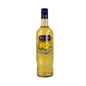 RIVES Licor de melocotón sin alcohol RIVES botella de 70 cl.