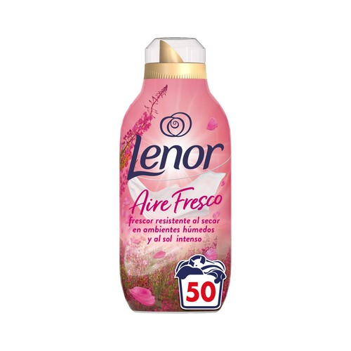 LENOR Suavizante con aroma de flores silvestres 50 DS, 700 ml.
