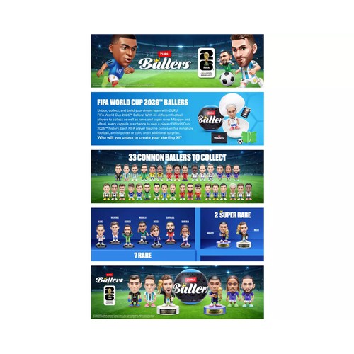 Cápsula FIFA coleccionables Zuru. BALLERS