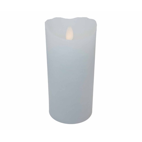 Vela LED color blanco 15 centímetros, ACTUEL.