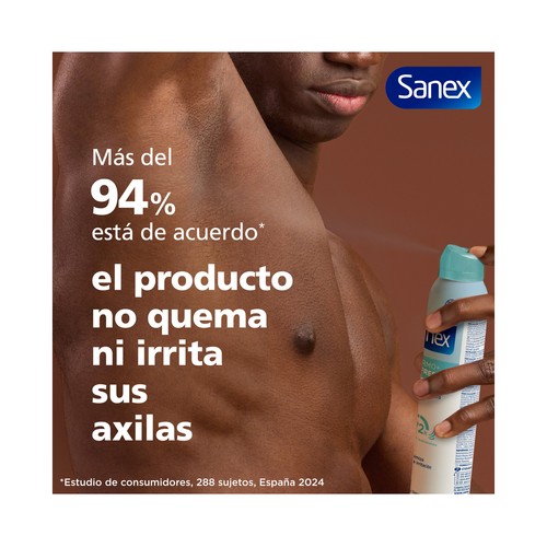 SANEX Dermo+ active freshness Desodorante en spray para mujer, antitranspirante hasta 72 horas 200 ml.