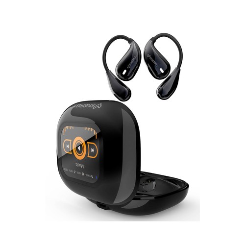 Auriculares Inalámbricos Bluetooth ENERGY SISTEM Black OpenVoice Translation OWS, hasta 30h autonomía