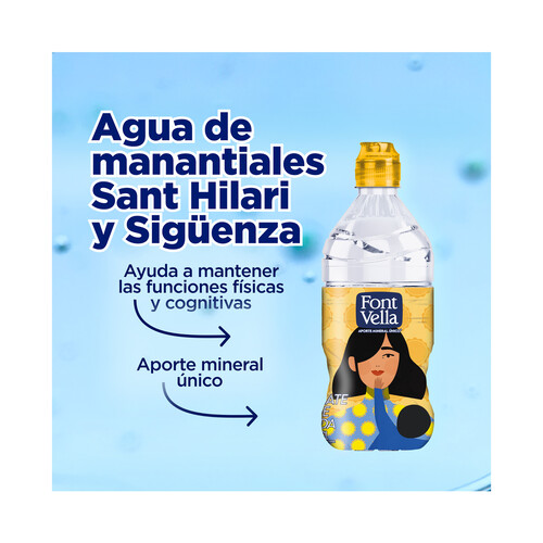 FONT VELLA Agua mineral botella 75 cl.