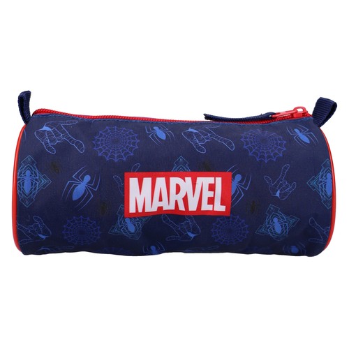 Estuche portatodo redondo 1 compartimento. SPIDERMAN