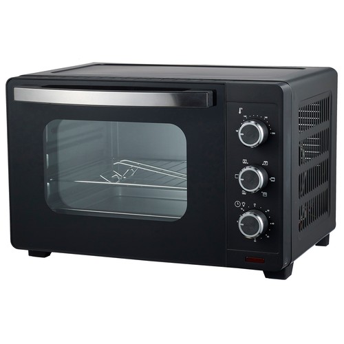 Horno de sobremesa con convección COMELEC HO2507C, 25L, 1600W, temporizador, termostato, 4 resistencias inox.