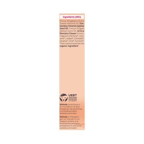 WELEDA Aceite de masaje para la prevencion y la reducción de las estrias en todo tipo de pieles 100 ml.
