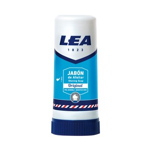 Imagen de LEA Original Barra de jabón de afeitar, para uso con brocha, especial pieles sensibles 40 g.