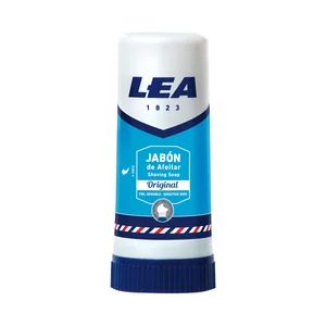 LEA Original Barra de jabón de afeitar, para uso con brocha, especial pieles sensibles 40 g.