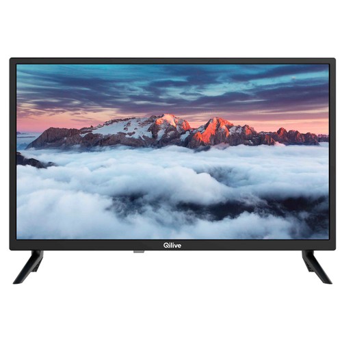TV D-LED 60,9cm (24") QILIVE Q24H221B, HD Ready, TDT T2, USB reproductor, 3xHDMI.
