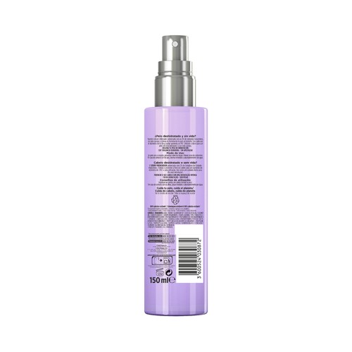 ELVIVE Hidra hialurónico Sérum capilar rellenador con complejo Hialurónico, para cabello deshidratado 150 ml.