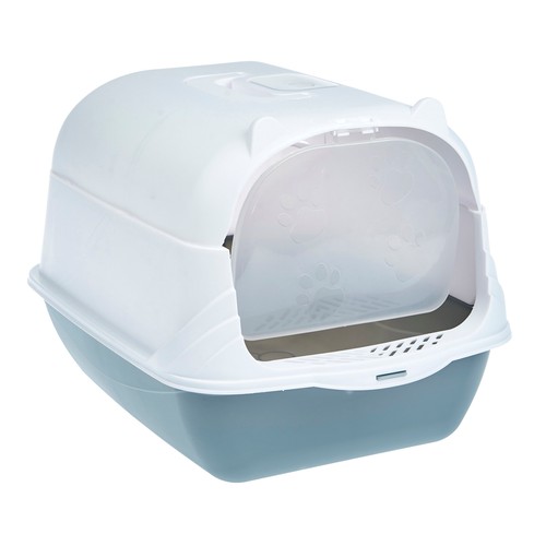 PRODUCTO ALCAMPO Caja cubierta y con puerta para gatos e 50 x 35 x 34 cm.