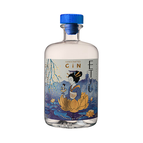 ETSU Ginebra elaborada en Japón botella de 70 cl.