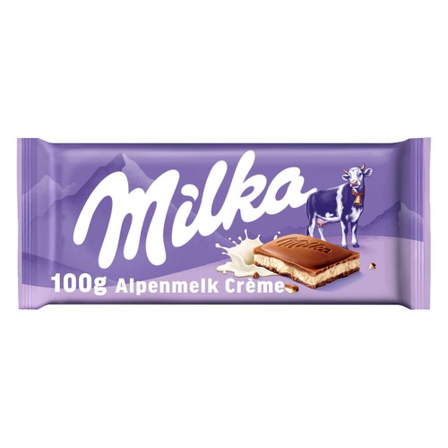 MILKA Chocolate con leche cremoso 100 g.