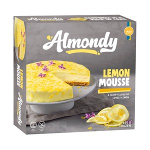 Almondy Tarta Congelada de Mousse de Limón 400 G.