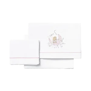 Tríptico para cuna, color rosa, INTERBABY Sleeping.