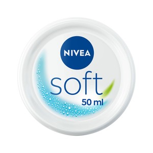 NIVEA Soft Crema de hidratación intensiva, apta para cara, manos y cuerpo  50 ml.
