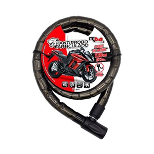 Imagen de Antirrobo articulado, cable de acero, 120cm, ø 22mm, ROLMOVIL SECURITY.
