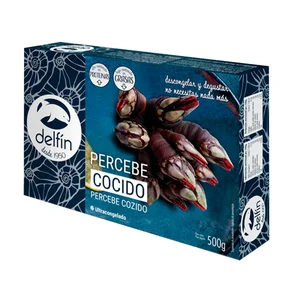 DELFÍN Percebe cocido ultracongelado DELFÍN 500 g.