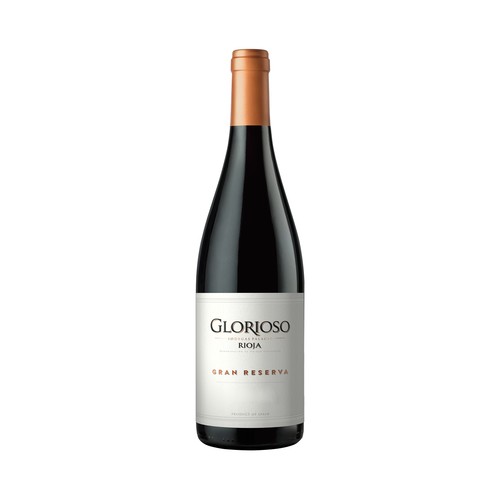 GLORIOSO  Vino tinto gran reserva con D.O. Ca. Rioja GLORIOSO botella de 75 cl.