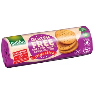 GULLÓN Galletas digestivas, sin gluten, 150 g.