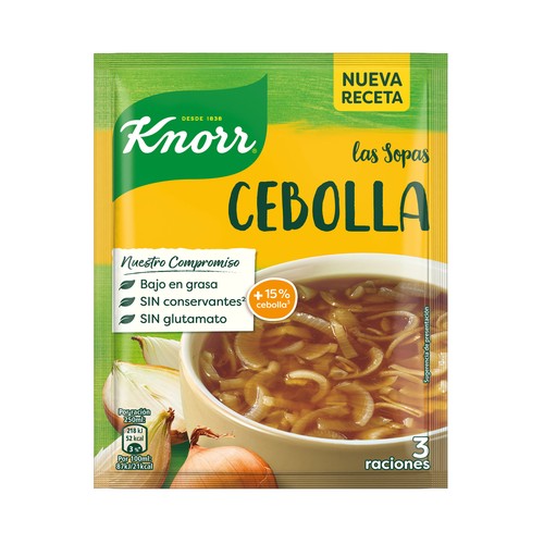 KNORR Sopa de cebolla 55 g.